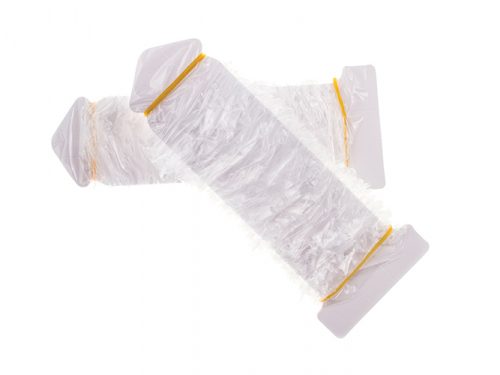 CC026ST – Drill Sleeve Elasticised Clear On Card (120cm) 2 Pack
