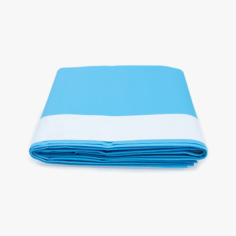 SD033 - 3/4 Patient Drape with Adhesive (100 x 150cm) & U-shape (12 x 11cm)
