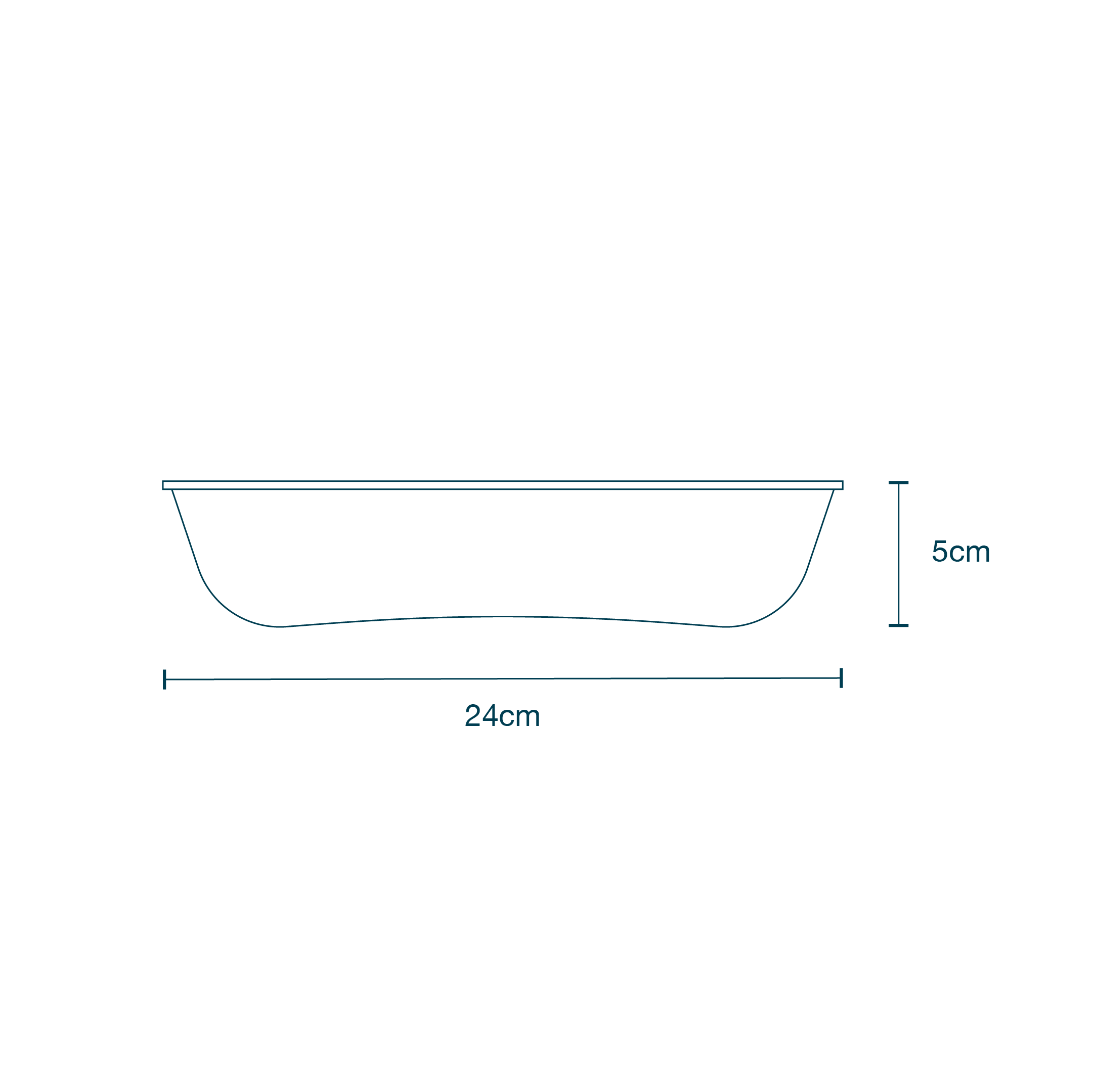 CC030 – Kidney Dish Side View