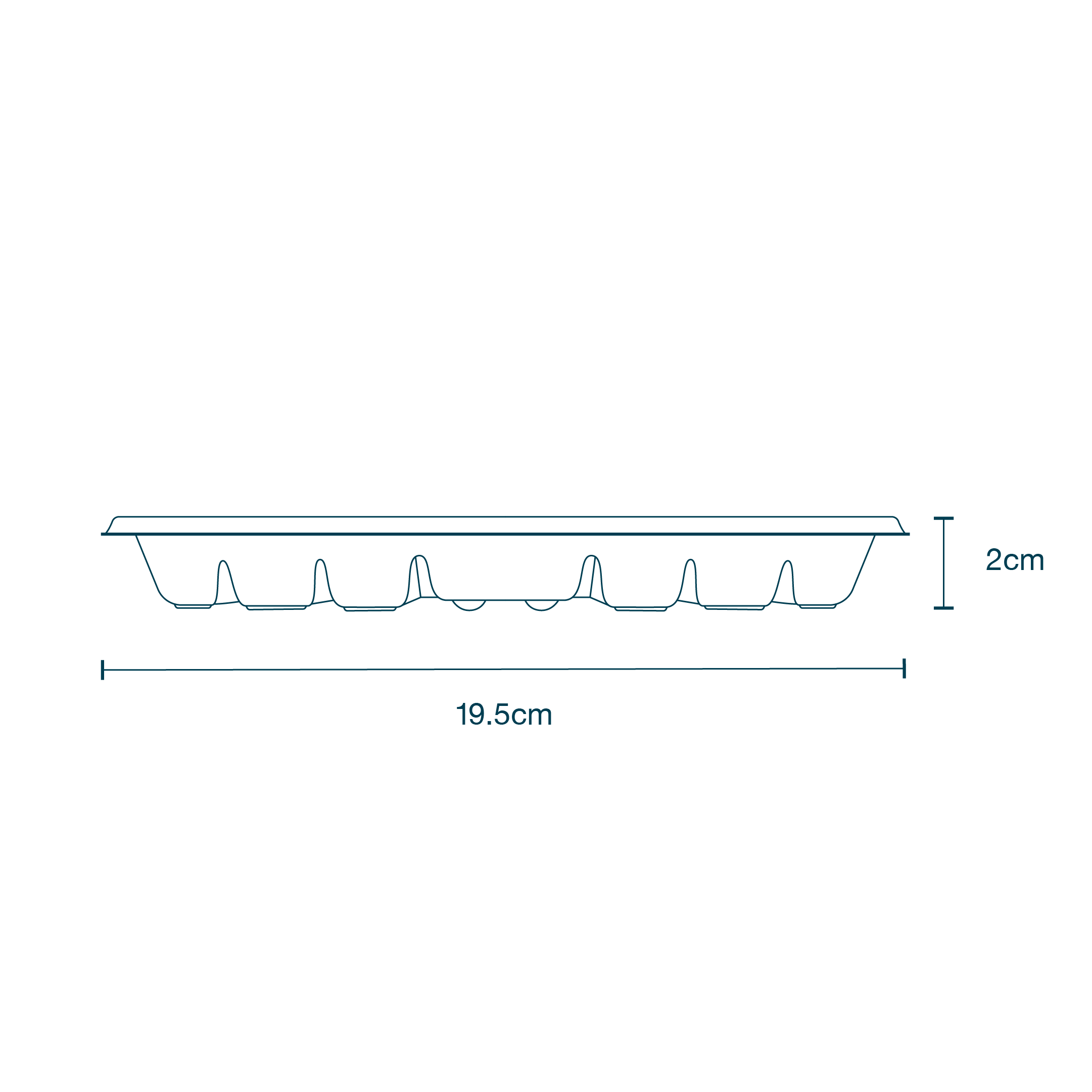 CC085 – Tray Side View