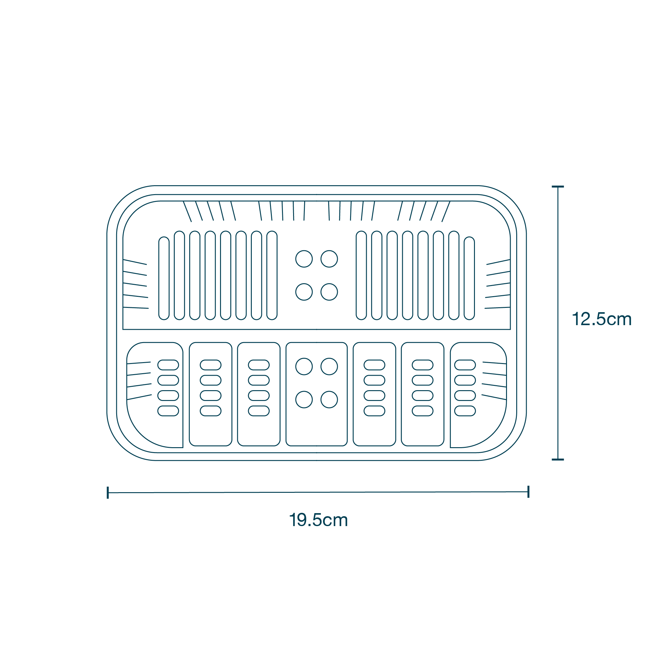 CC085 - Tray Top View