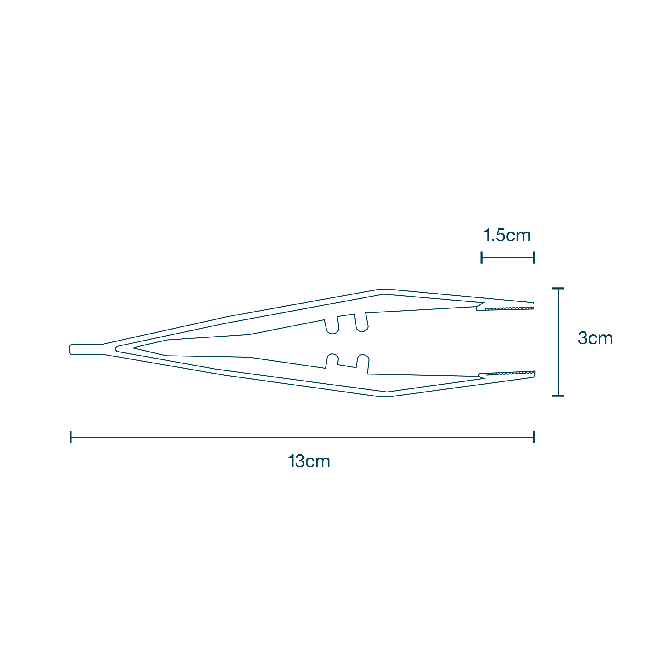 CC094 – Tweezer Side View