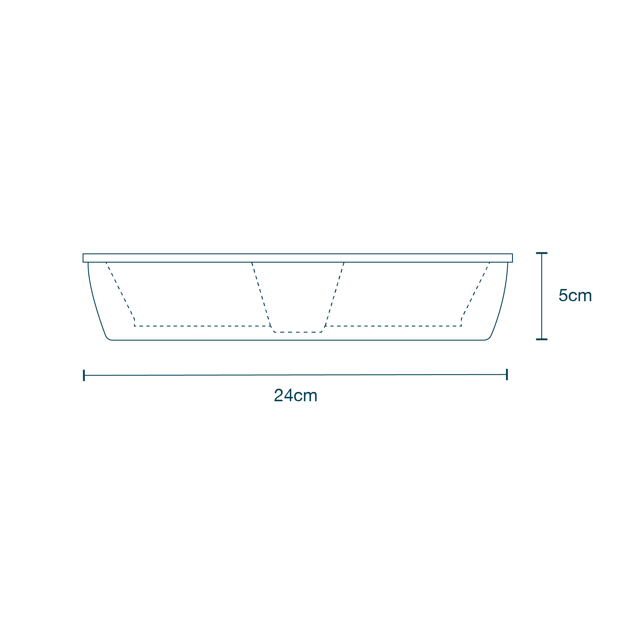 CC099 - Tray Side View