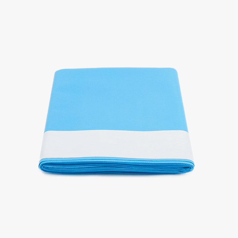 SD016 – 3_4 Patient Drape with Adhesive (100 x 150cm) & U-shape (12 x 11cm) + Tube Holders