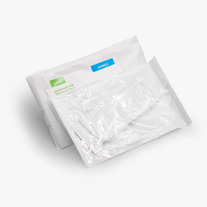CC126 Elasticised Drill Sleeve on Card