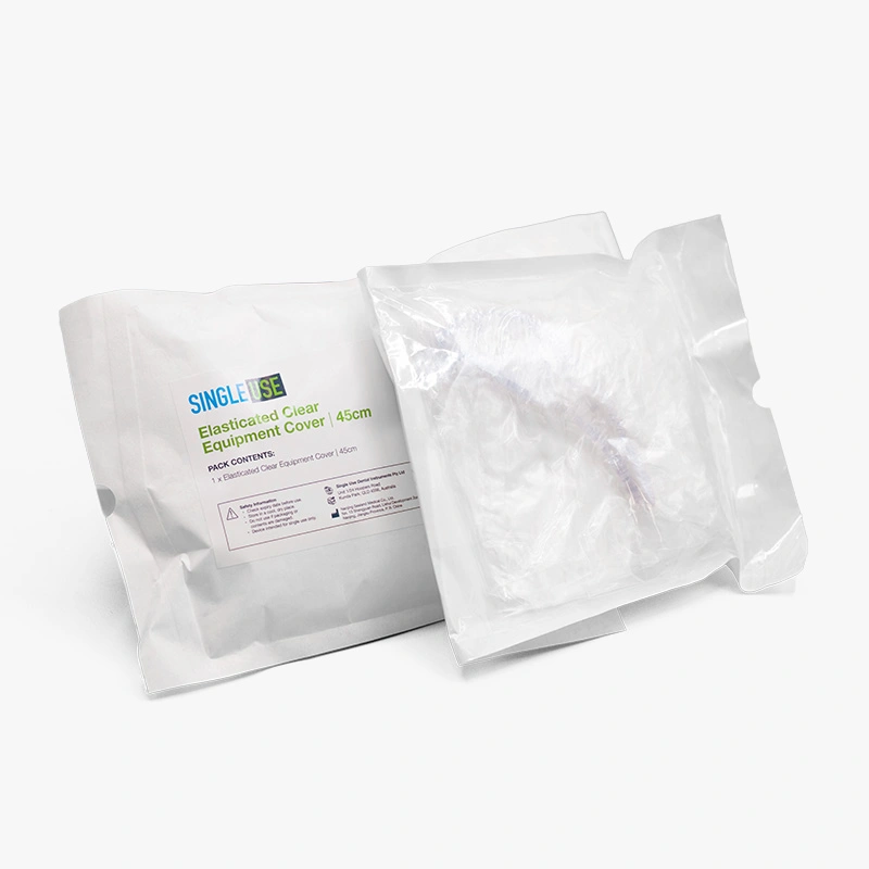 CC028 – Elasticated Clear Equipment cover _ 45cm