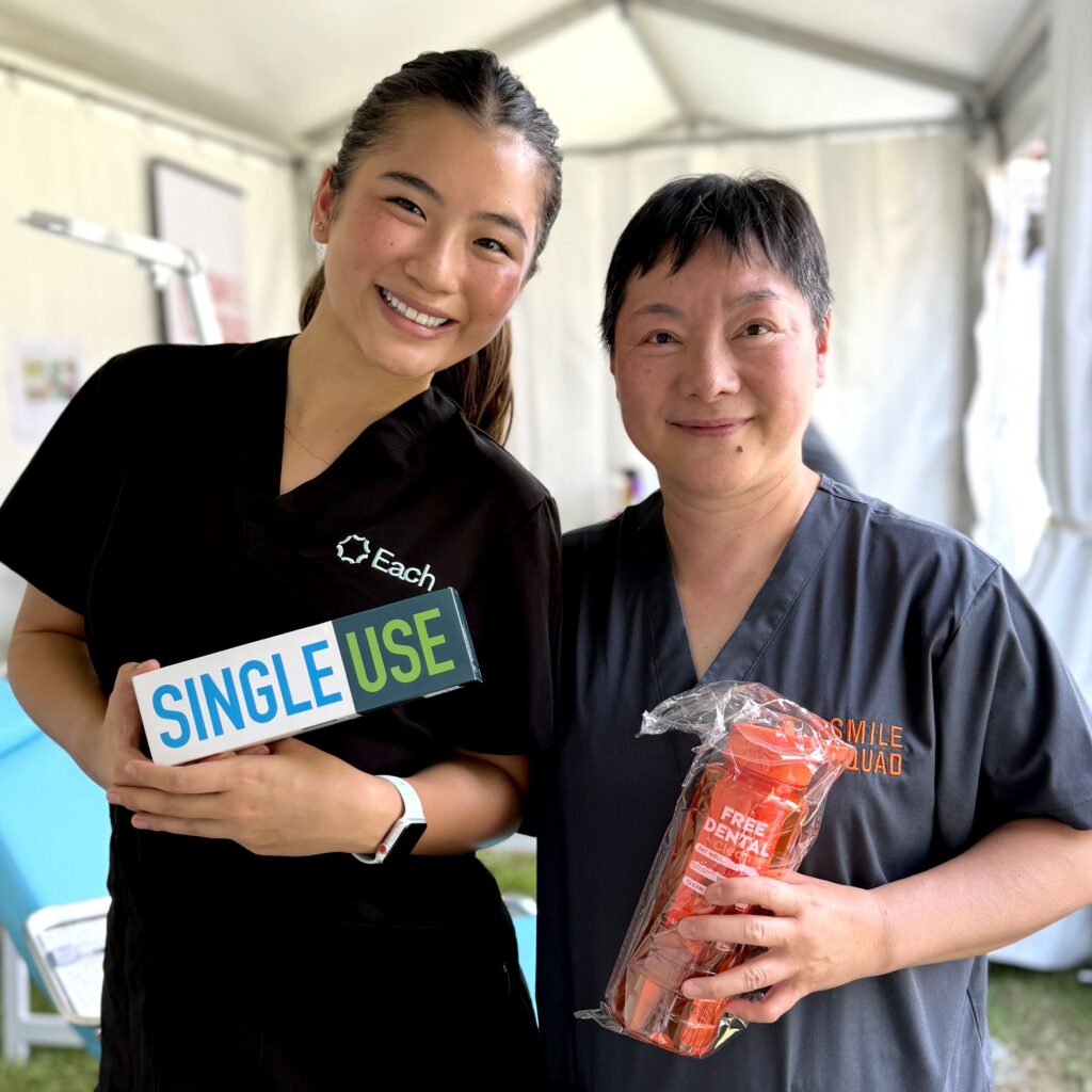 portrait-of-two-women-with-Single-Use-box