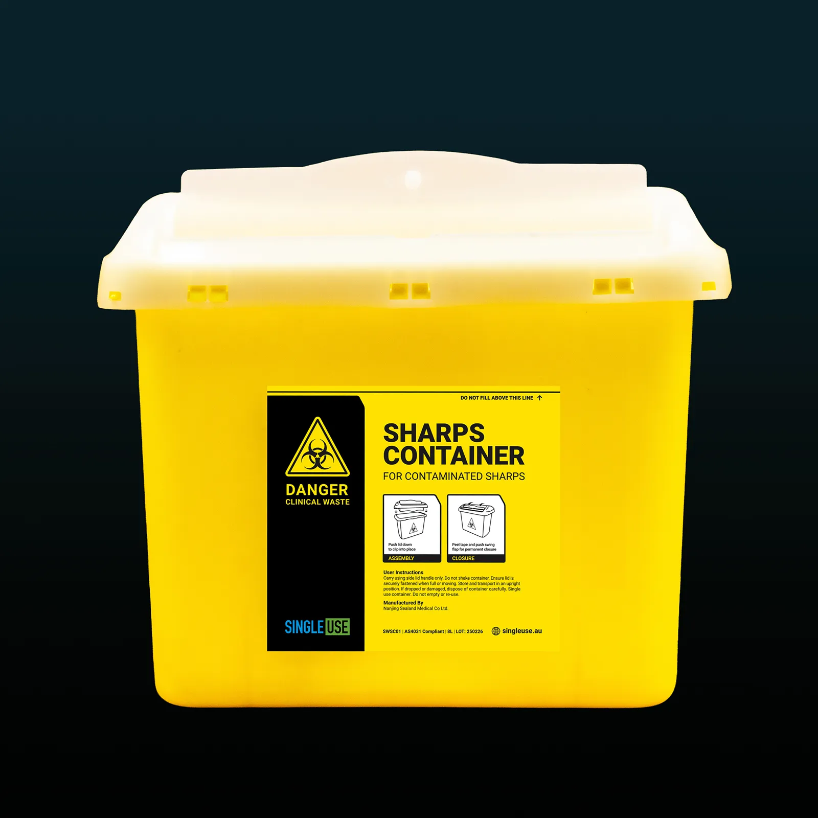 SWSC01 – Sharps Container